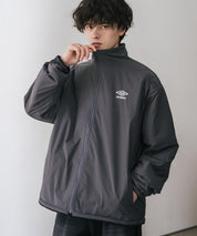 UMBRO アンブロ 別注コラボ 2wayリバーシブルワンポイントロゴ刺繍トラックボアジャケット 14947
