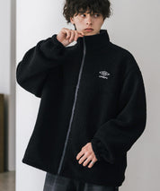 UMBRO アンブロ 別注コラボ 2wayリバーシブルワンポイントロゴ刺繍トラックボアジャケット 14947