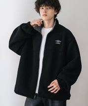 UMBRO アンブロ 別注コラボ 2wayリバーシブルワンポイントロゴ刺繍トラックボアジャケット 14947