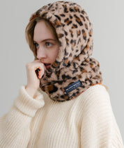 KRIFF MAYER クリフメイヤー ニンジャりん2WAYリバーシブルフード型ネックウォーマー ボアフードウォーマー J2527845 14965