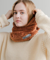 KRIFF MAYER クリフメイヤー ニンジャりん2WAYリバーシブルフード型ネックウォーマー ボアフードウォーマー J2527845 14965