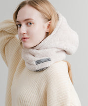 KRIFF MAYER クリフメイヤー ニンジャりん2WAYリバーシブルフード型ネックウォーマー ボアフードウォーマー J2527845 14965