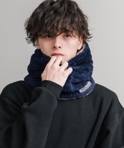 KRIFF MAYER クリフメイヤー ニンジャりん2WAYリバーシブルフード型ネックウォーマー ボアフードウォーマー J2527845 14965