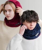 KRIFF MAYER クリフメイヤー ニンジャりん2WAYリバーシブルフード型ネックウォーマー ボアフードウォーマー J2527845 14965