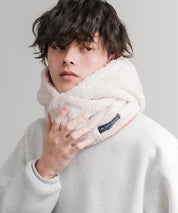 KRIFF MAYER クリフメイヤー ニンジャりん2WAYリバーシブルフード型ネックウォーマー ボアフードウォーマー J2527845 14965