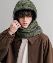 KRIFF MAYER クリフメイヤー ニンジャりん2WAYリバーシブルフード型ネックウォーマー ボアフードウォーマー J2527845 14965