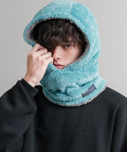 KRIFF MAYER クリフメイヤー ニンジャりん2WAYリバーシブルフード型ネックウォーマー ボアフードウォーマー J2527845 14965