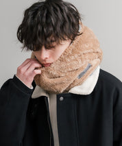 KRIFF MAYER クリフメイヤー ニンジャりん2WAYリバーシブルフード型ネックウォーマー ボアフードウォーマー J2527845 14965