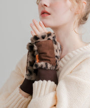 KRIFF MAYER クリフメイヤー デミグラブハンドウォーマー/フィンガーレスボア手袋 2527806 14966