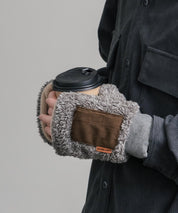 KRIFF MAYER クリフメイヤー デミグラブハンドウォーマー/フィンガーレスボア手袋 2527806 14966