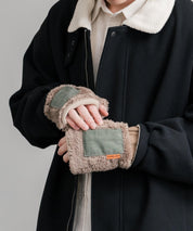 KRIFF MAYER クリフメイヤー デミグラブハンドウォーマー/フィンガーレスボア手袋 2527806 14966