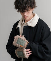 KRIFF MAYER クリフメイヤー デミグラブハンドウォーマー/フィンガーレスボア手袋 2527806 14966