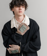 KRIFF MAYER クリフメイヤー デミグラブハンドウォーマー/フィンガーレスボア手袋 2527806 14966