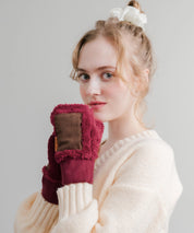 KRIFF MAYER クリフメイヤー デミグラブハンドウォーマー/フィンガーレスボア手袋 2527806 14966