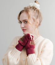 KRIFF MAYER クリフメイヤー デミグラブハンドウォーマー/フィンガーレスボア手袋 2527806 14966