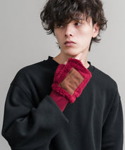 KRIFF MAYER クリフメイヤー デミグラブハンドウォーマー/フィンガーレスボア手袋 2527806 14966