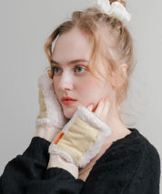 KRIFF MAYER クリフメイヤー デミグラブハンドウォーマー/フィンガーレスボア手袋 2527806 14966