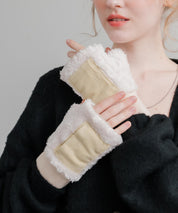 KRIFF MAYER クリフメイヤー デミグラブハンドウォーマー/フィンガーレスボア手袋 2527806 14966