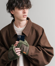 KRIFF MAYER クリフメイヤー デミグラブハンドウォーマー/フィンガーレスボア手袋 2527806 14966