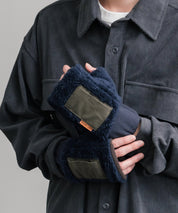 KRIFF MAYER クリフメイヤー デミグラブハンドウォーマー/フィンガーレスボア手袋 2527806 14966