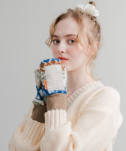 KRIFF MAYER クリフメイヤー デミグラブハンドウォーマー/フィンガーレスボア手袋 2527806 14966