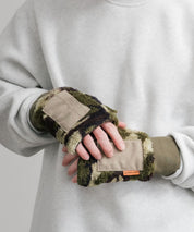 KRIFF MAYER クリフメイヤー デミグラブハンドウォーマー/フィンガーレスボア手袋 2527806 14966