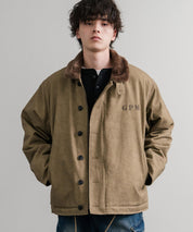 KRIFF MAYER クリフメイヤー バックグラフィックプリント裏ボアデッキジャケット 2525109 14969