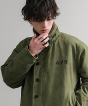 KRIFF MAYER クリフメイヤー バックグラフィックプリント裏ボアデッキジャケット 2525109 14969