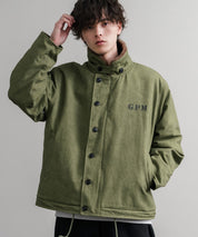 KRIFF MAYER クリフメイヤー バックグラフィックプリント裏ボアデッキジャケット 2525109 14969