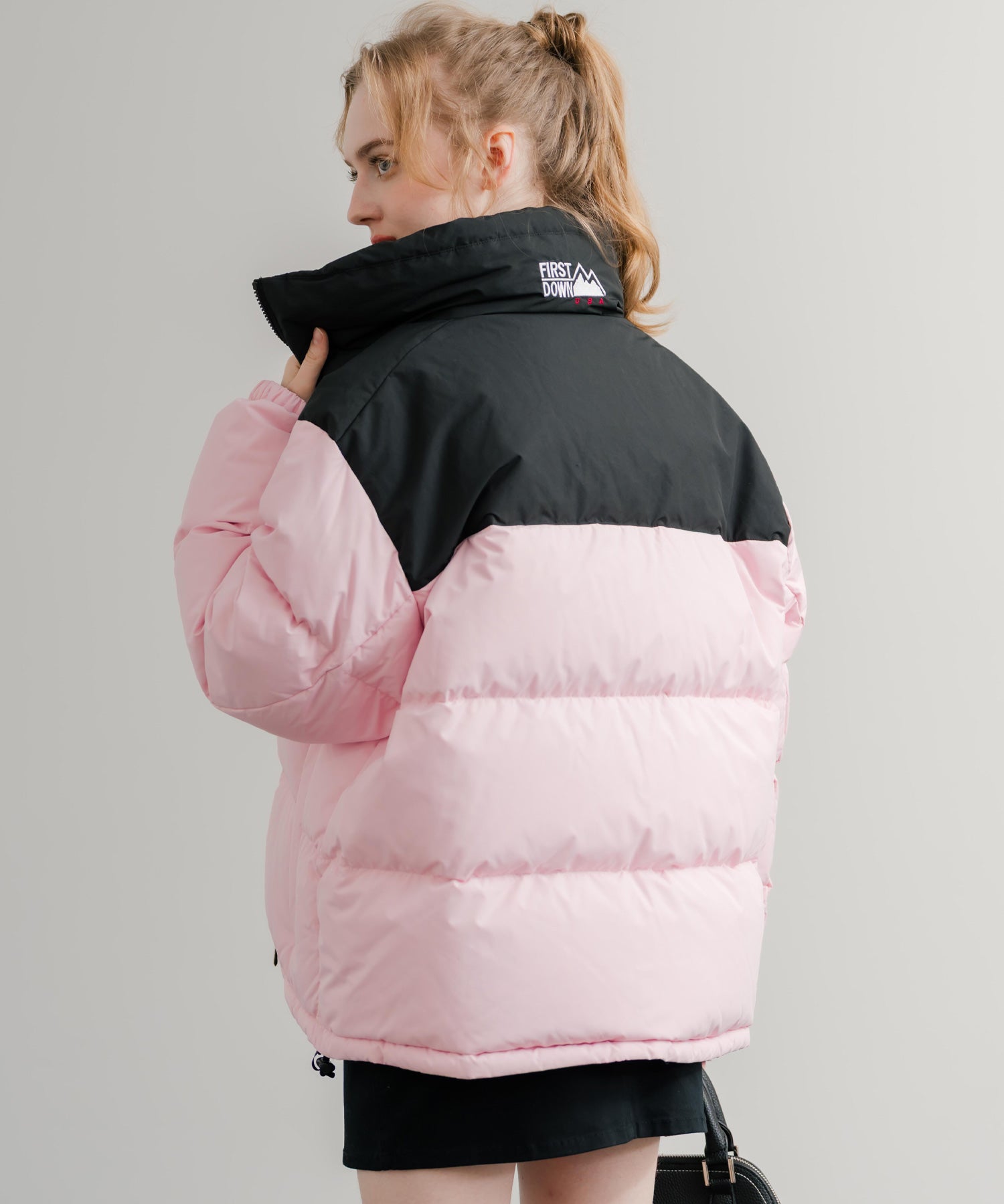 FIRST DOWN ファーストダウン BUBBLE DOWN JKT 2WAYリバーシブルバブルダウンジャケット F942001 14979