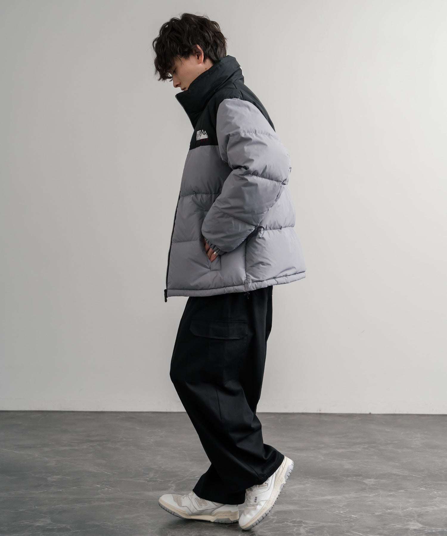 FIRST DOWN ファーストダウン BUBBLE DOWN JKT 2WAYリバーシブルバブルダウンジャケット F942001 14979