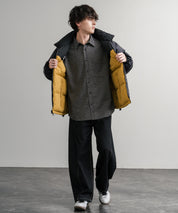 FIRST DOWN ファーストダウン BUBBLE DOWN JKT 2WAYリバーシブルバブルダウンジャケット F942001 14979