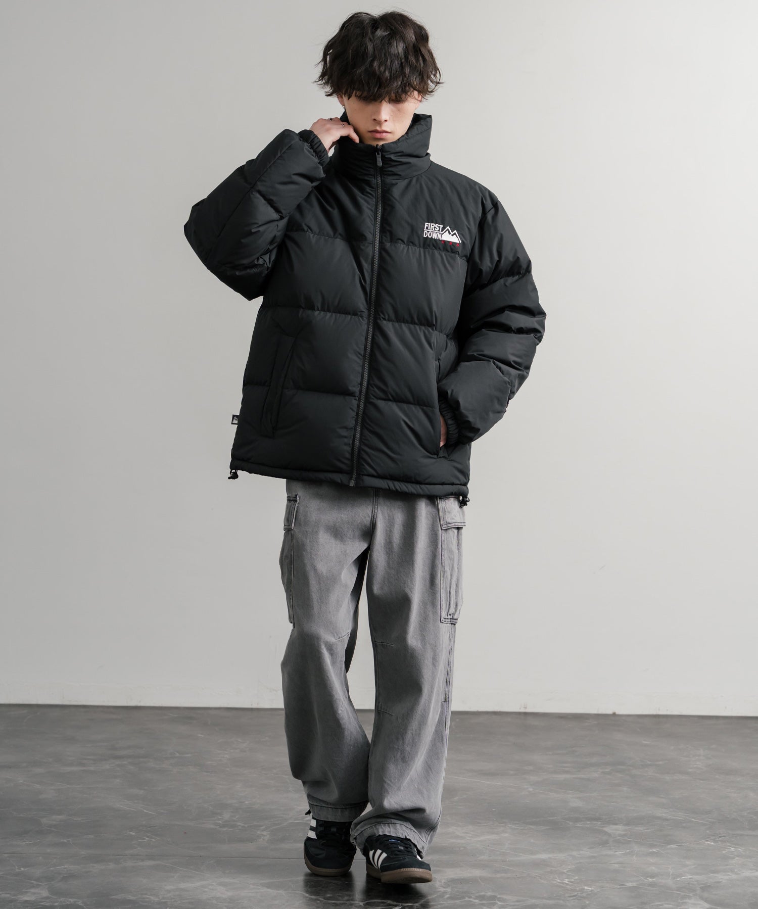 FIRST DOWN ファーストダウン BUBBLE DOWN JKT 2WAYリバーシブルバブルダウンジャケット F942001 14979