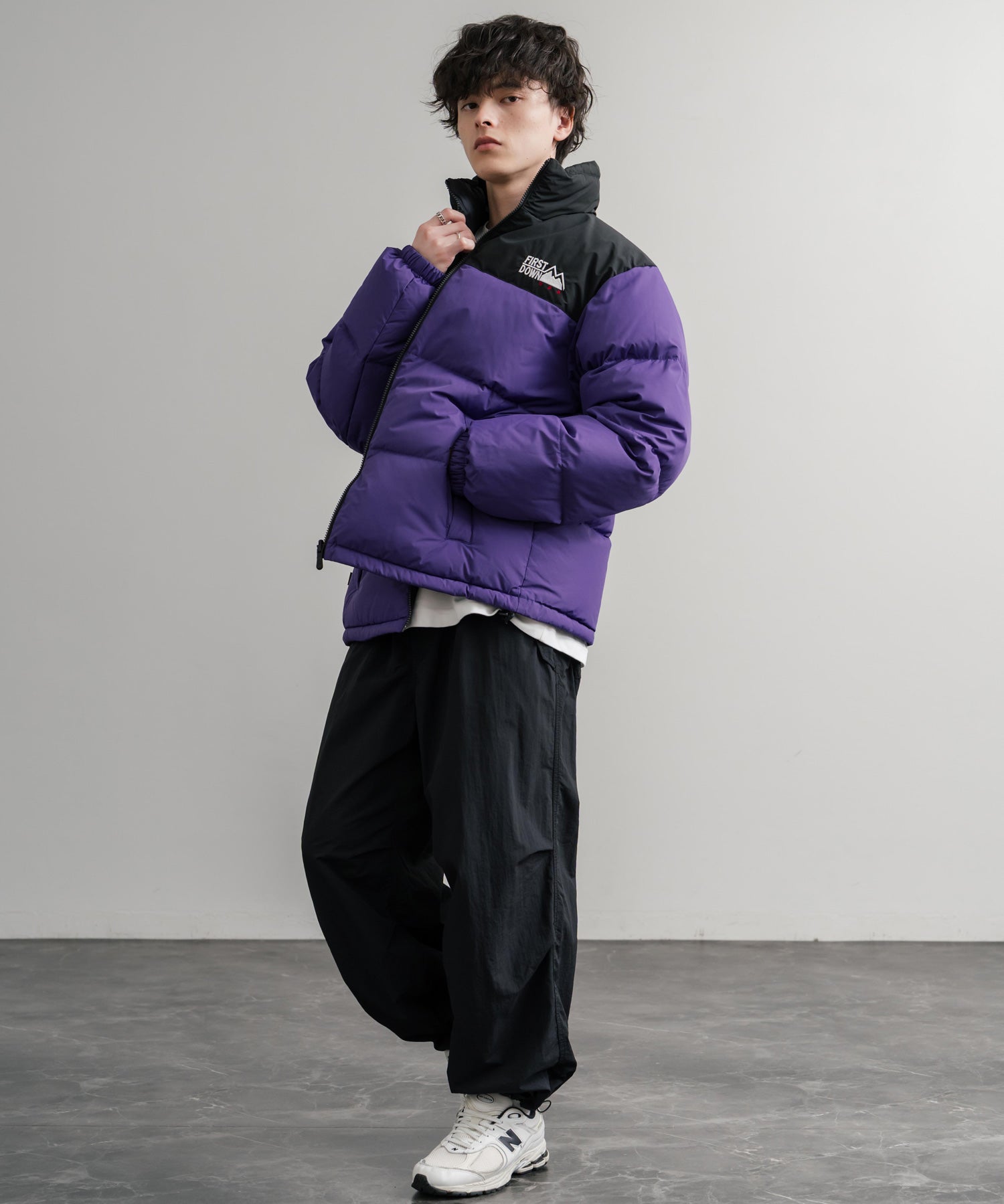 FIRST DOWN ファーストダウン BUBBLE DOWN JKT 2WAYリバーシブルバブルダウンジャケット F942001 14979