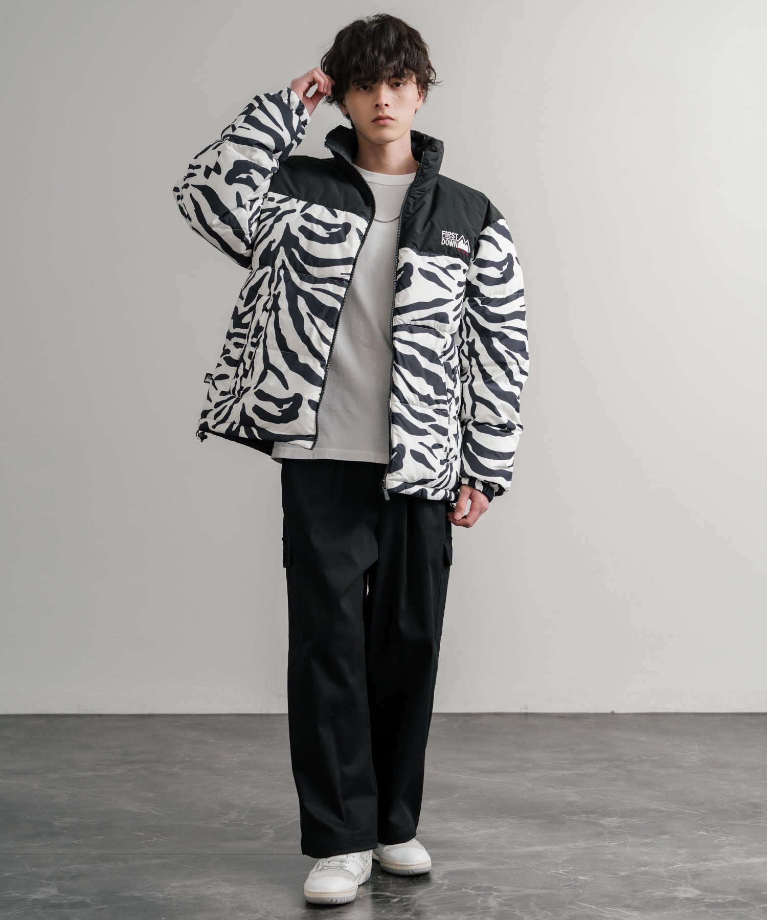 FIRST DOWN ファーストダウン BUBBLE DOWN JKT 2WAYリバーシブルバブルダウンジャケット F942001 14979