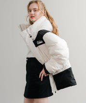 FIRST DOWN ファーストダウン WRAP DOWN PARKA DICROS MAURI フード付きラップダウンジャケット F942010 14980