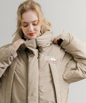 FIRST DOWN ファーストダウン WRAP DOWN PARKA DICROS MAURI フード付きラップダウンジャケット F942010 14980