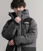 FIRST DOWN ファーストダウン WRAP DOWN PARKA DICROS MAURI フード付きラップダウンジャケット F942010 14980