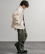 FIRST DOWN ファーストダウン BOA FLEECE JKT ロゴ刺繍タンブリングボアフリースジャケット F942021 14981