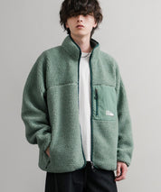 FIRST DOWN ファーストダウン BOA FLEECE JKT ロゴ刺繍タンブリングボアフリースジャケット F942021 14981