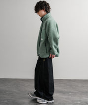 FIRST DOWN ファーストダウン BOA FLEECE JKT ロゴ刺繍タンブリングボアフリースジャケット F942021 14981