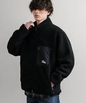 FIRST DOWN ファーストダウン BOA FLEECE JKT ロゴ刺繍タンブリングボアフリースジャケット F942021 14981