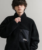 FIRST DOWN ファーストダウン BOA FLEECE JKT ロゴ刺繍タンブリングボアフリースジャケット F942021 14981