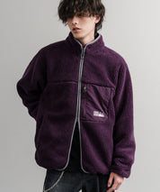 FIRST DOWN ファーストダウン BOA FLEECE JKT ロゴ刺繍タンブリングボアフリースジャケット F942021 14981