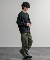 コットンタッチ裏起毛ドルマンスリーブクルーネックスウェットトレーナー 14982