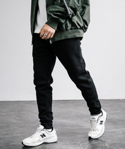 綿タッチ裏起毛イージージョガーパンツ/コットンタッチスウェットパンツ 14985