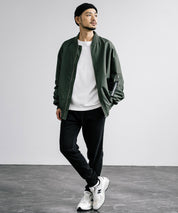 綿タッチ裏起毛イージージョガーパンツ/コットンタッチスウェットパンツ 14985