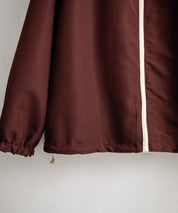 2WAYリバーシブル 両A面オーバーサイズワンポイントロゴ刺繍スタンドネックショートブルゾン 15477