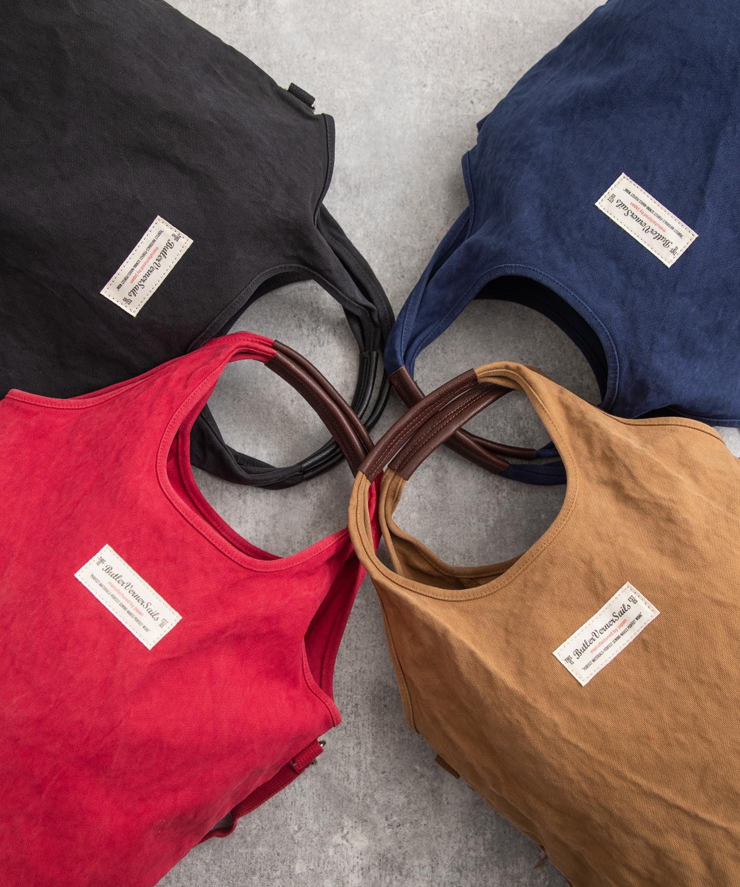 Butler Verner Sails バトラーバーナーセイルズ 日本製 国産反応染め2WAYショルダーバッグ JA-1473-3 6042