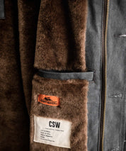 KRIFF MAYER クリフメイヤー バックグラフィックプリント裏ボアデッキジャケット 2525109 14969